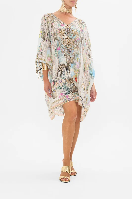 TIE SLEEVE SHORT V NECK KAFTAN WE ALWAYS HAVE ALEXANDRIA