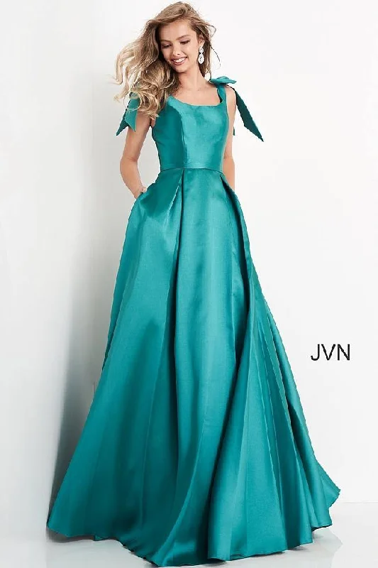 Jovani 4449 Long Pleated Skirt Prom Ball Gown