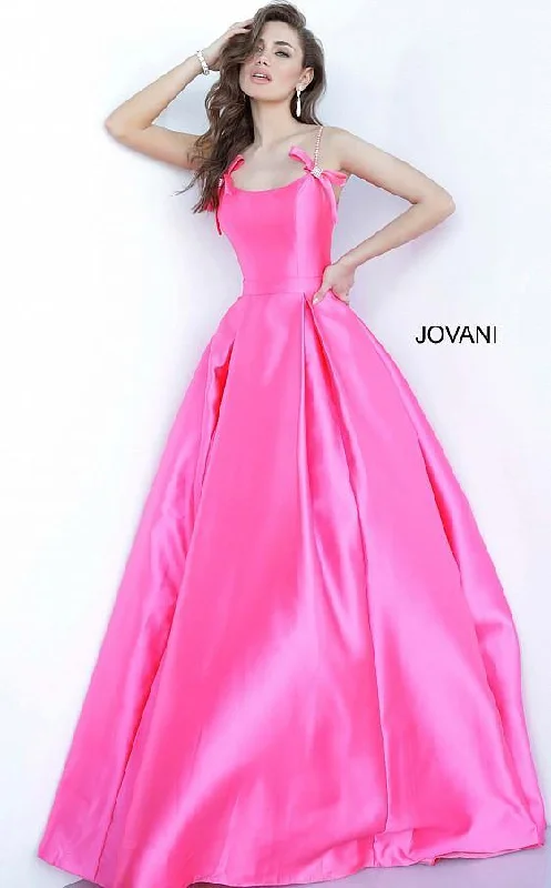 Jovani 00199 Royal Pleated Skirt Prom Ballgown