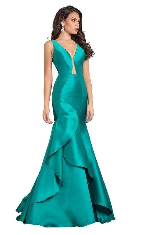 Rachel Allan Long Formal Mermaid Dress 8286