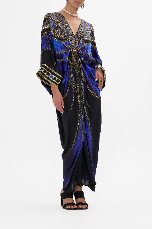 PIERCED V NECK KAFTAN OTHER SIDE OF THE OASIS