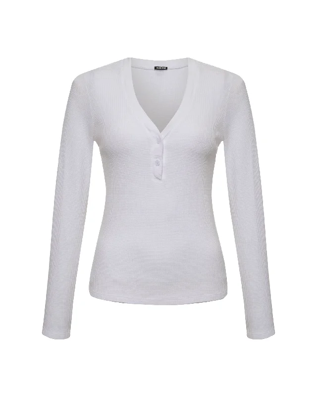 Baby Thermal V Neck Henley