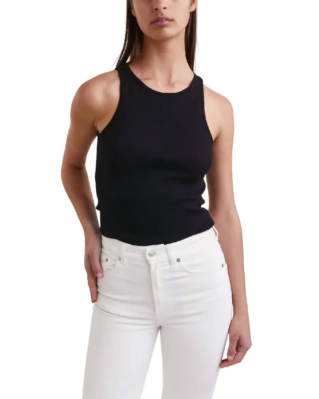 Amani Tank Top In Black