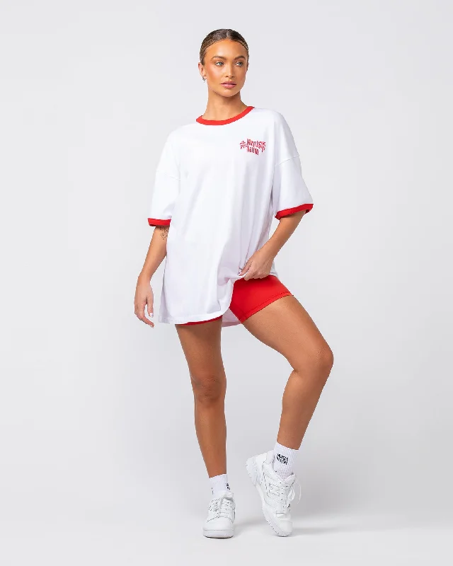 Coast Oversized Tee - White