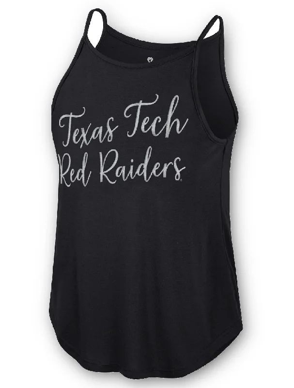 Arena Texas Tech "Eloise" Foil Tank Top