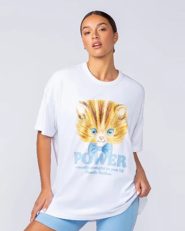 Muscle Nation | P Power Oversized Tee