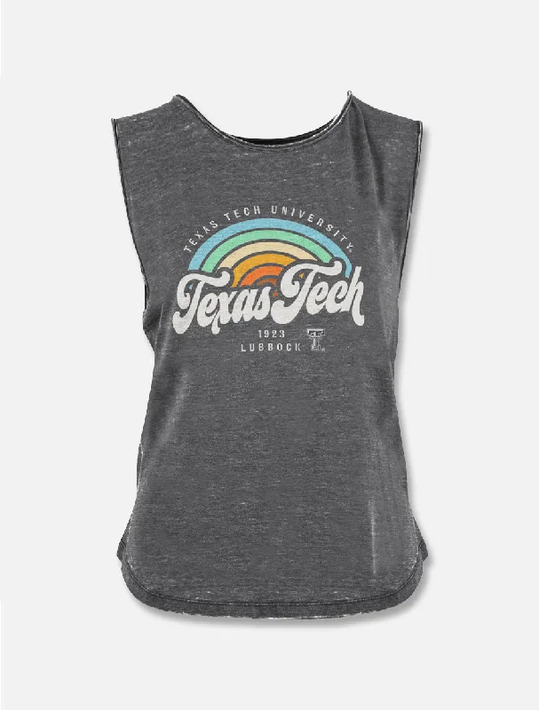 Pressbox Texas Tech Red Raiders "Sunrise Script" Tank Top