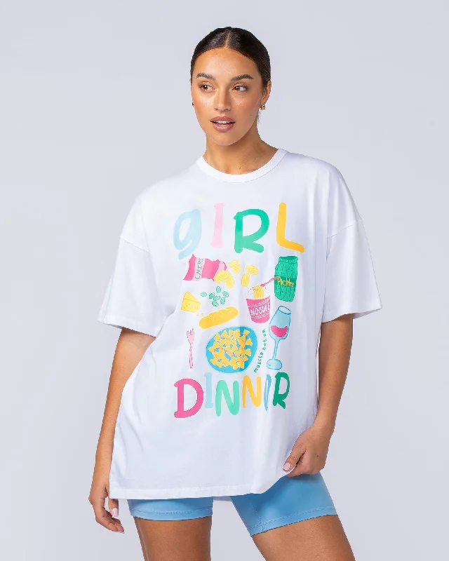 Muscle Nation | Girl Dinner Oversized Tee