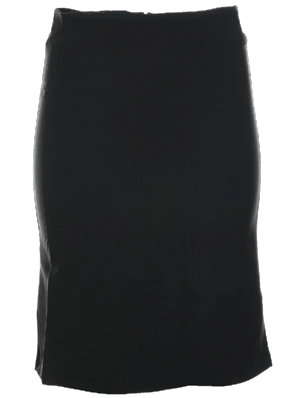 Black Pencil Skirt - S