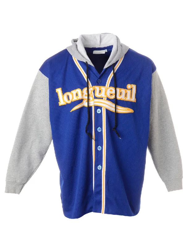 Label Hank Baseball Sweatshirt Jacket