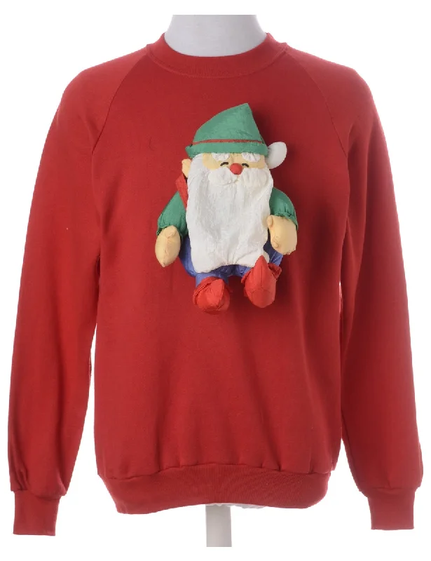 Label Novelty Christmas Sweatshirt