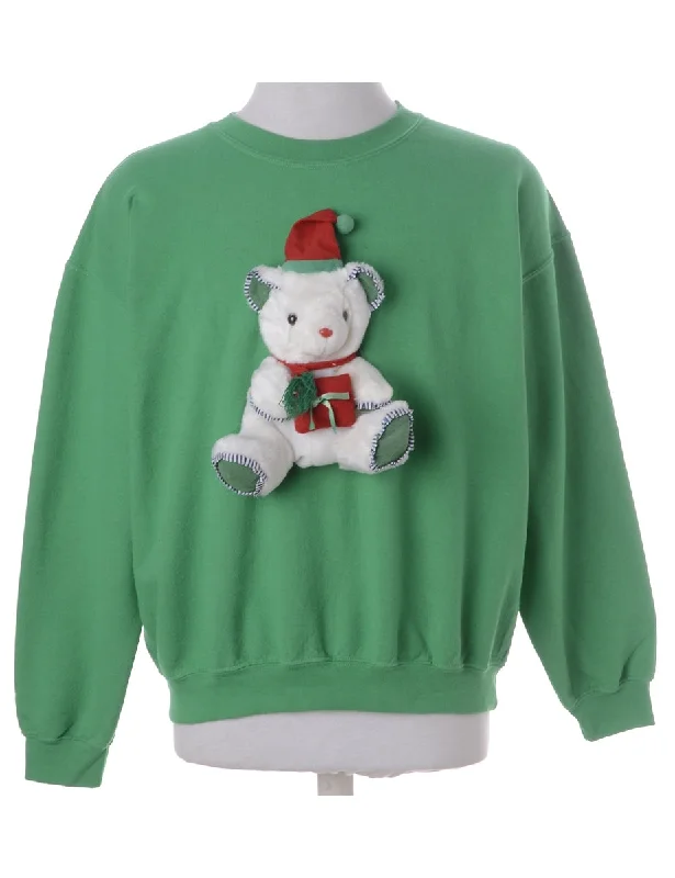 Label Novelty Christmas Sweatshirt