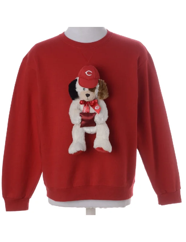 Label Novelty Christmas Sweatshirt