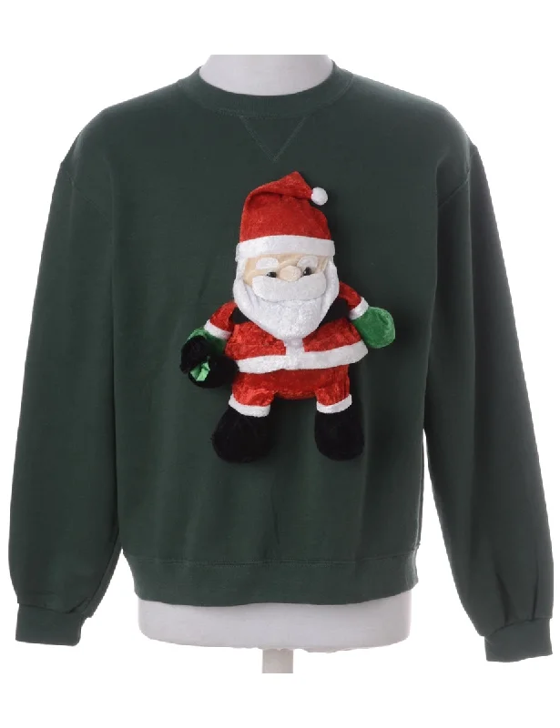 Label Novelty Christmas Sweatshirt