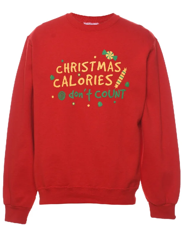 Red Christmas Sweatshirt - S