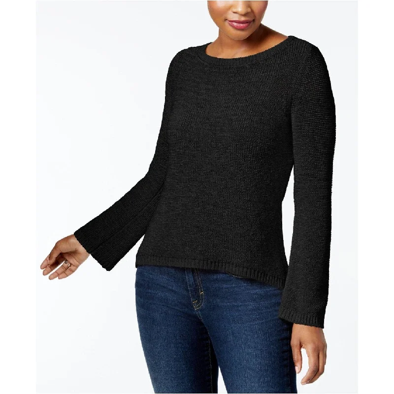 Style & Co Boat Neck Sweater Deep Black Size Extra Small - Extra Small