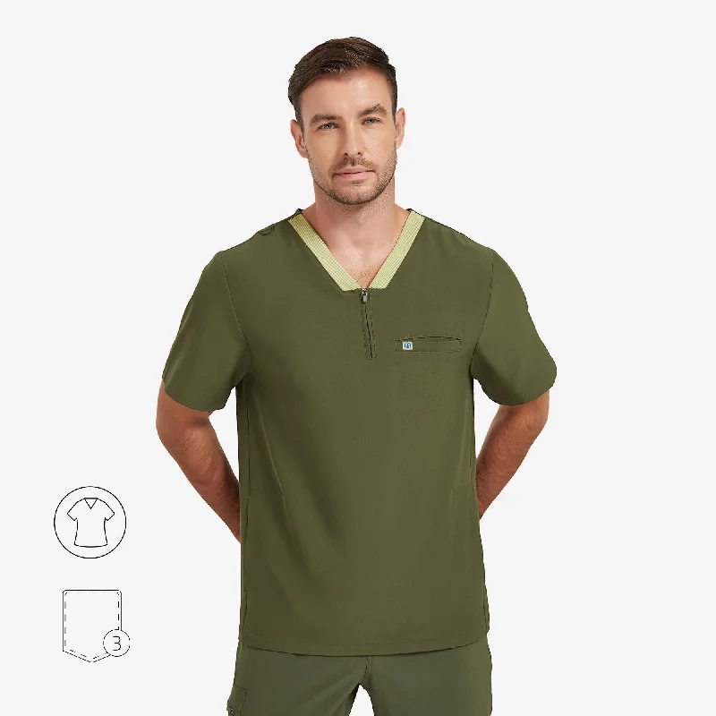 Douglas V-Neck Scrub Top