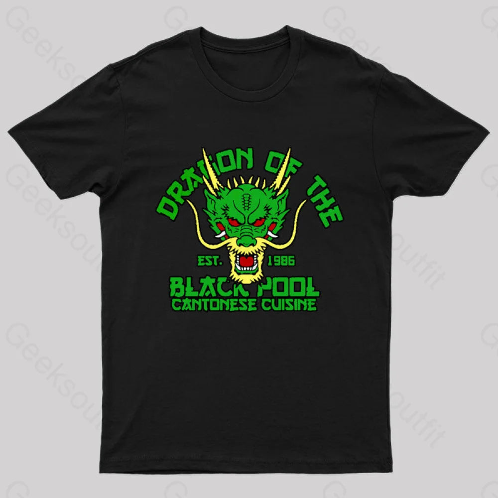 Dragon Of The Black Pool Nerd T-Shirt