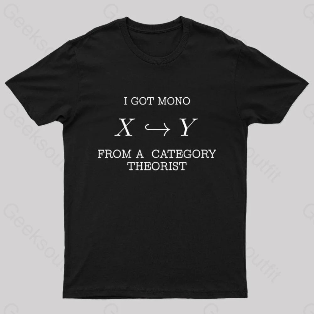 From a Category Theorist Geek T-Shirt