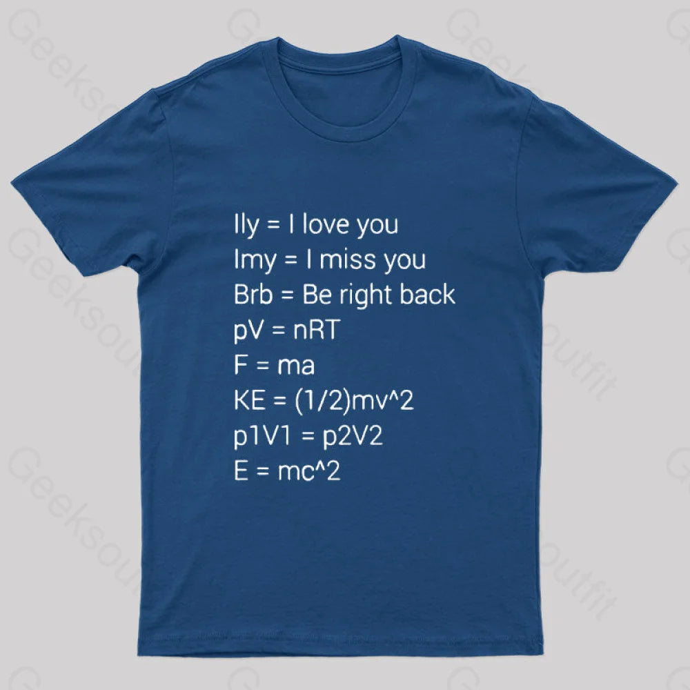 Funny Math Formula Nerd T-Shirt