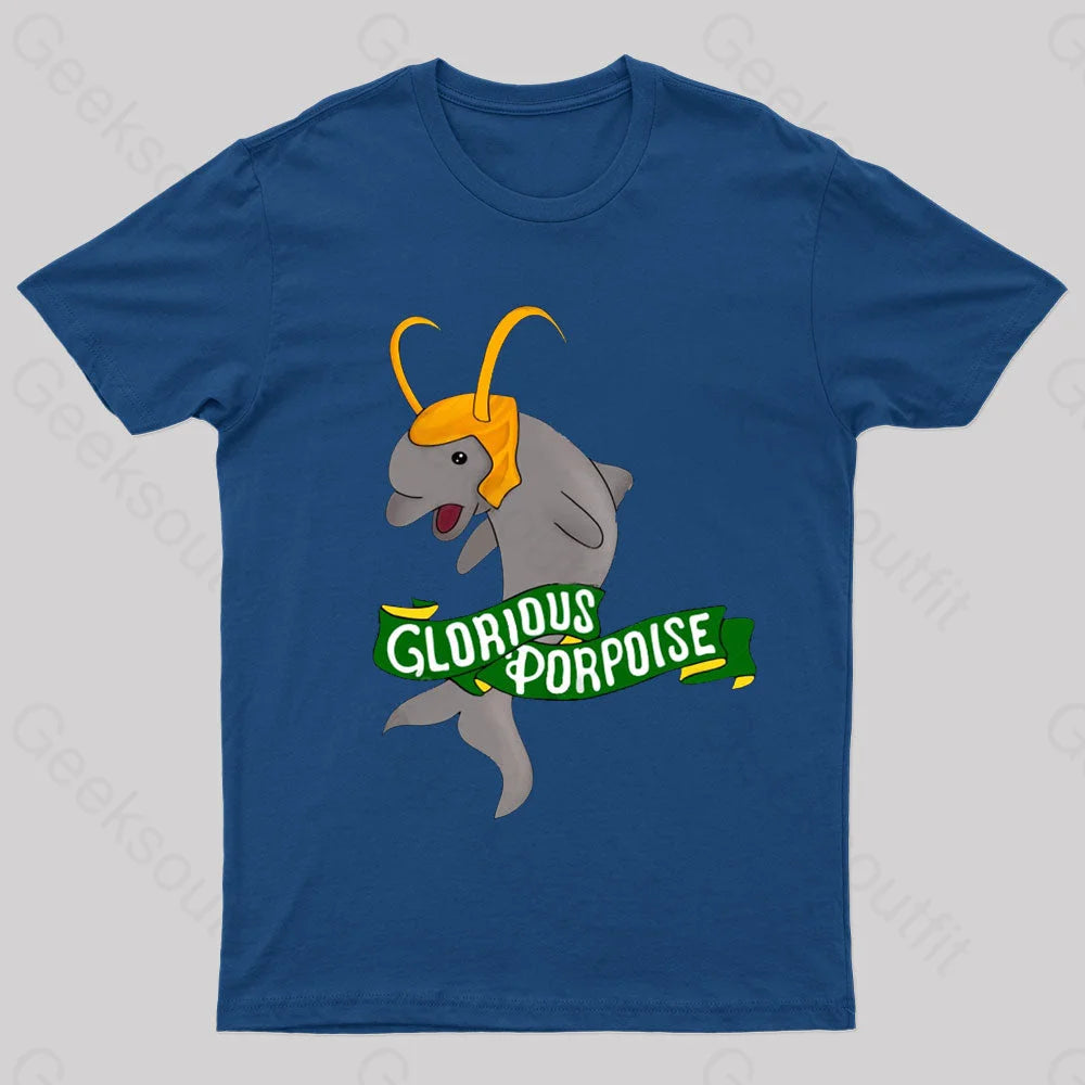 Glorious Porpoise Nerd T-Shirt