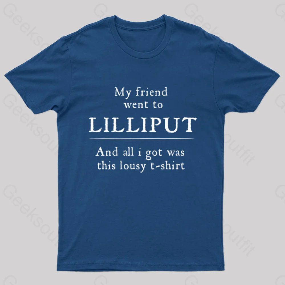 Lilliput Lousy Geek T-Shirt