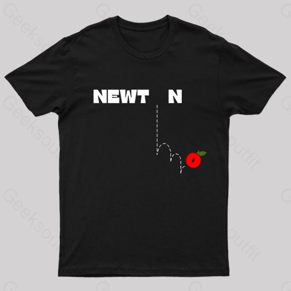 Newton's Gravity Law Geek T-Shirt