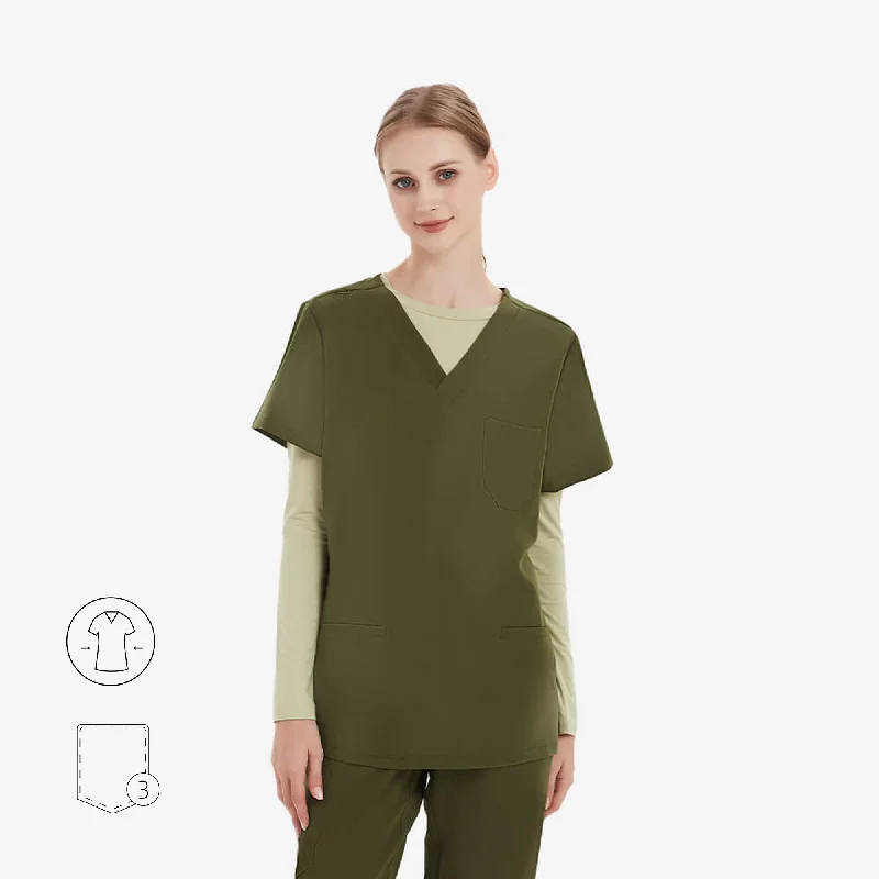 Phillip V-neck Scrub Top