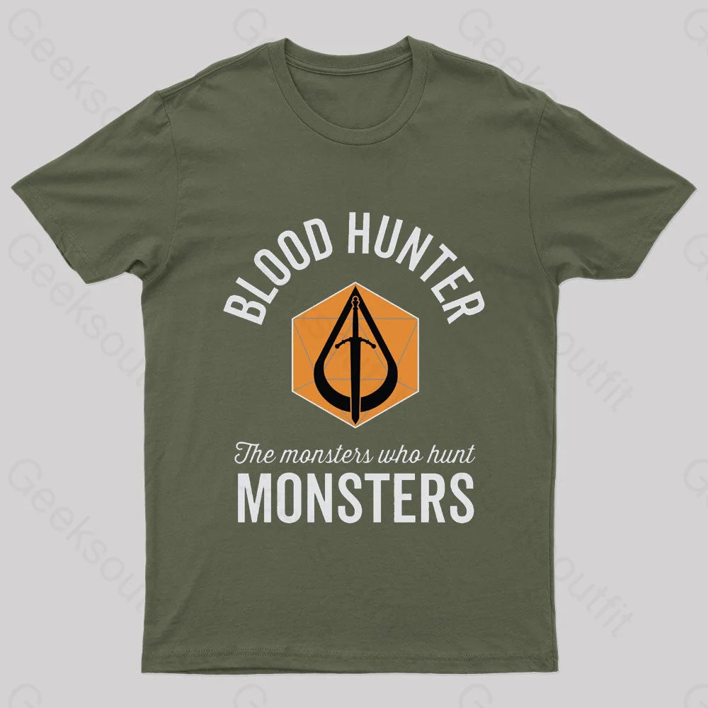 The Monsters Who Hunt Monsters Nerd T-Shirt