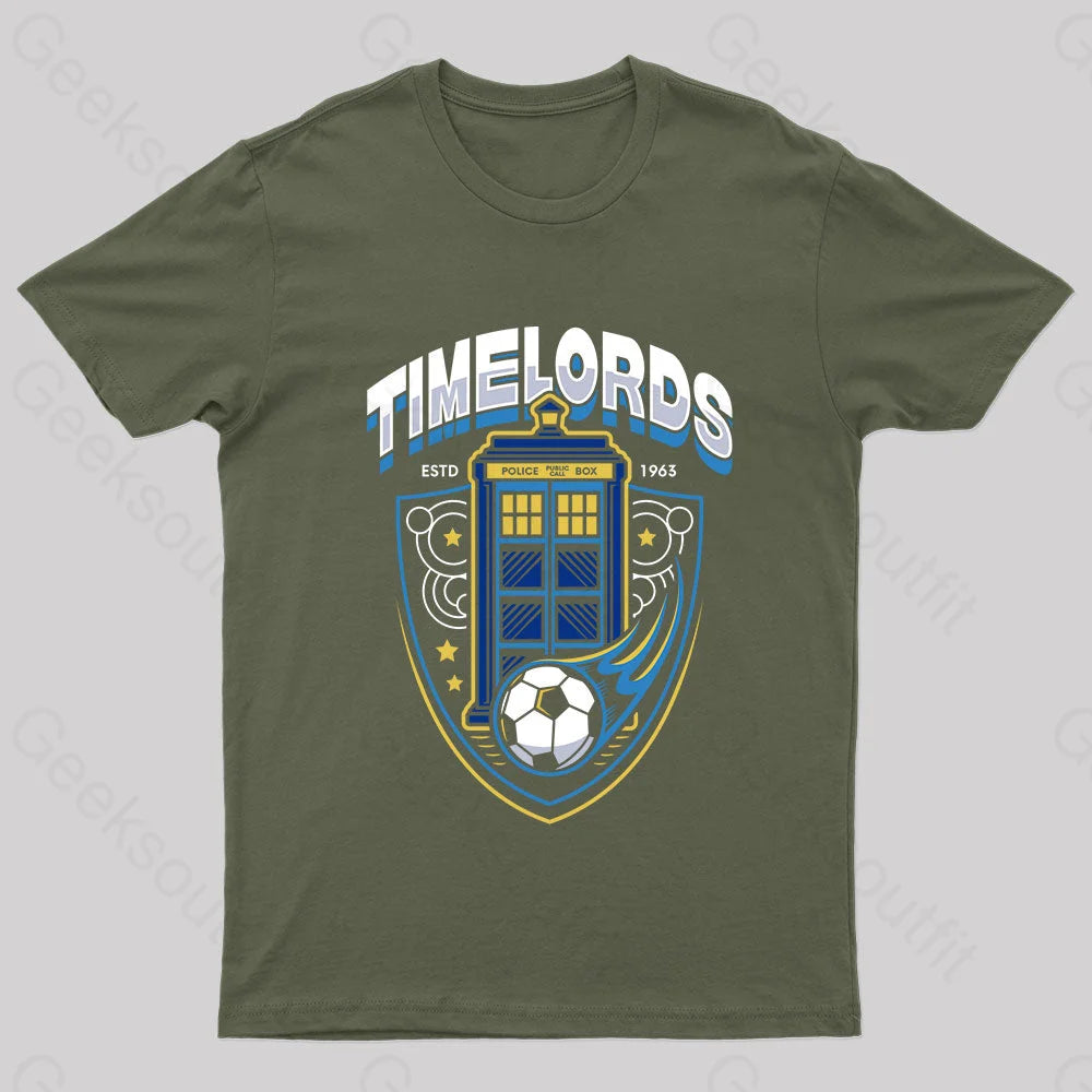 Timelords Football Team Nerd T-Shirt