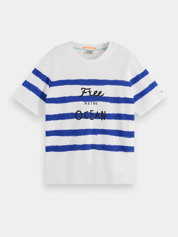 Breton stripe relaxed-fit t-shirt